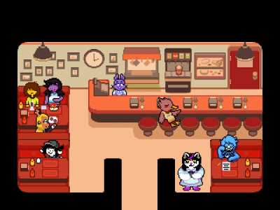 Hangout at the diner