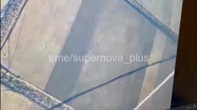 Russian Tor SAM tries to shoot down Ukrainian drone but misses and is later destroyed