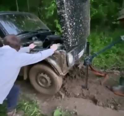 Jacked up