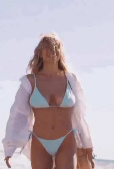 At the beach