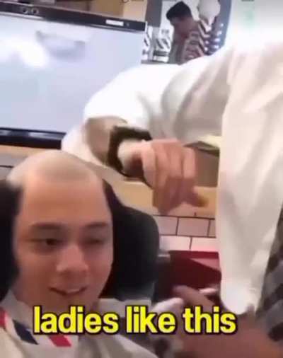 Sick haircut: