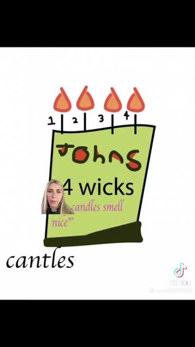 Word on the street is this guy named John made a brand new candle company