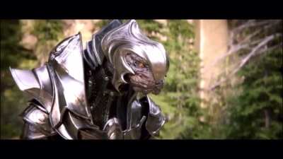 If the Sangheili in Halo actually spoke their native language instead of English: