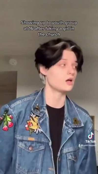 Edgy church boy!