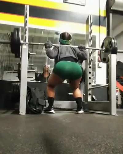 Green shorts
