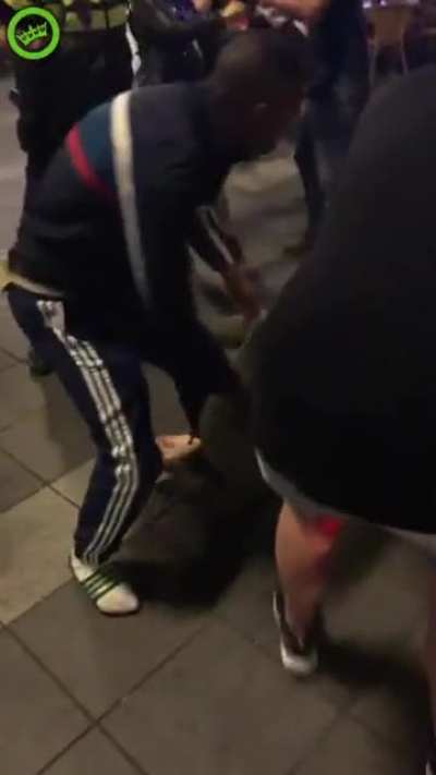 Confrontation with the police