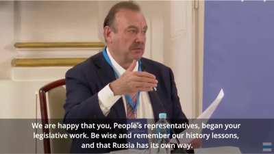 During the Congress of People's Deputies of Russia, Freedom of Russia Legion fighter "Caesar" gave a speech. "We as Russian citizens are raising our weapons to defend an independent Ukraine and to liberate Russia from tyranny. In the end, we will raise ou