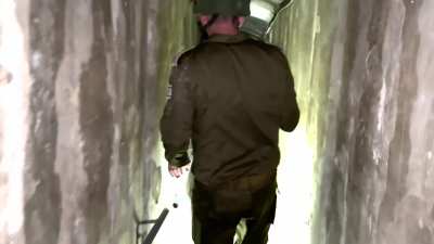 FINALLY- In depth footage of the Hamas terror tunnels under Shifa hospital