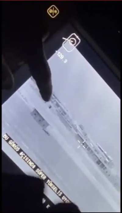 Armoured vehicle gets a rude awakening