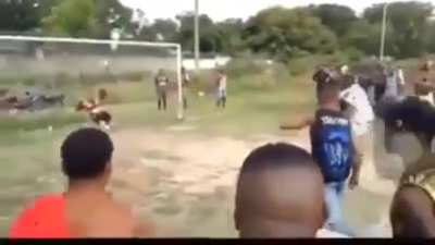When soccer is taken a little too seriously
