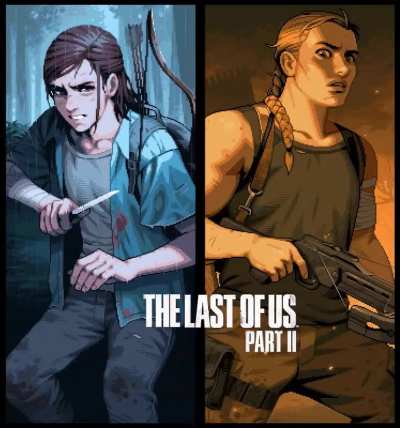 [gif] The Last of Us 2 in Street Fighter style