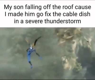 He died XD