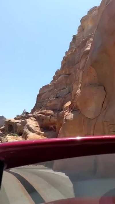 First time in Cars Land