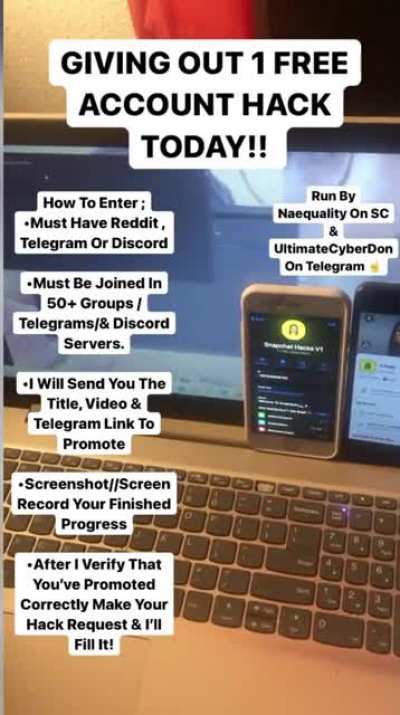 We’re celebrating hitting 50k subs by giving out a FREE hack to anyone who can promote our ad on Reddit, Telegram, Discord & more! Hit naequality // Ultim<wbr>ateCy<wbr>berVe<wbr>ndor on telegram for instructions on your FREE HACK. Link In Comments