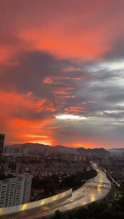 Maghrib&rsquo;s Call to Prayer in Kuala Lumpur, Malaysia During COVID Lockdown