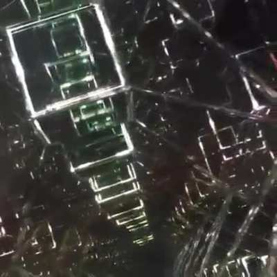 This &ldquo;Tesseract&rdquo; sculpture is a 4th dimension infinity mirror