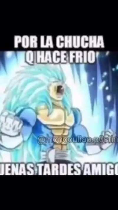 Por la chucha que hace frío