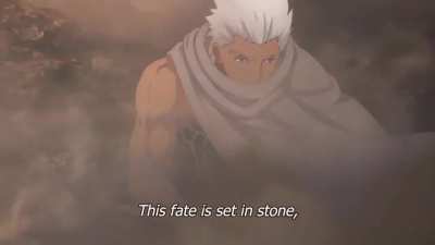 After seeing Strange Fake I understand how important a lore is for a heroic spirit and I was just imagining what if Emiya Archer was also a world famous hero with a famous lore