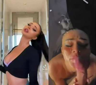 From tiktok to sucking a cock