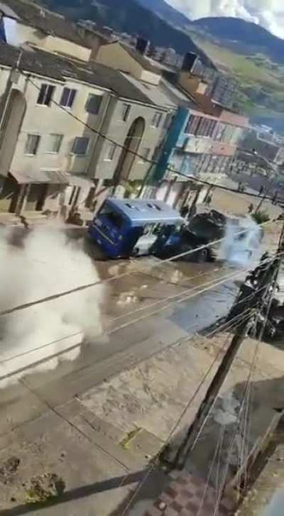 Contin&uacute;a el paro nacional en Colombia.