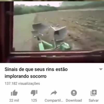 Meus rins est&atilde;o implorando por socorro 😳