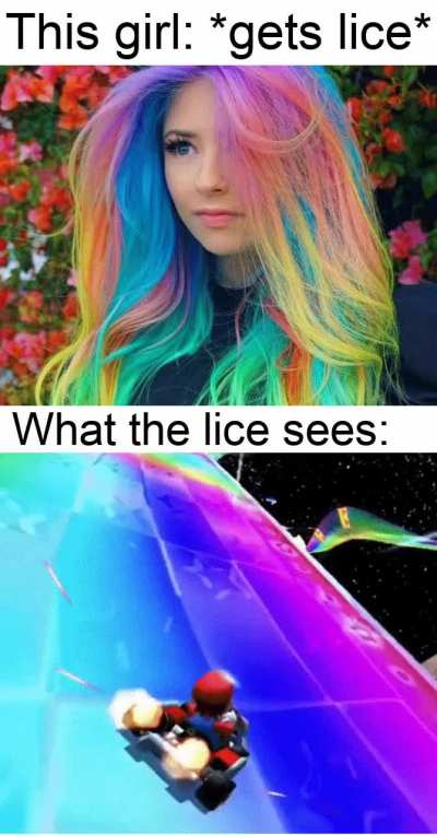 "im seeing colors"