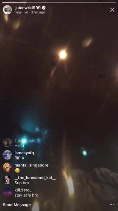 2 years ago I screen recorded Juicewrld previewing &ldquo;Legends&rdquo; for the First time 🖤 #Longlivepeep #Longlivex #Longlivejuicewrld