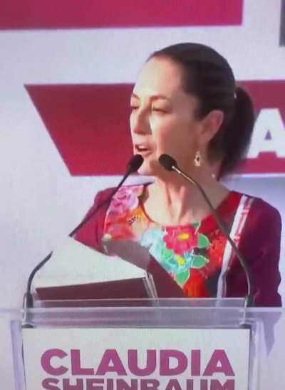 Claudia Sheinbaum: "que siga la corrupci&oacute;... que siga la transformaci&oacute;n!"