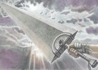 "Have I ever before, wielded a sword so heavy...?"