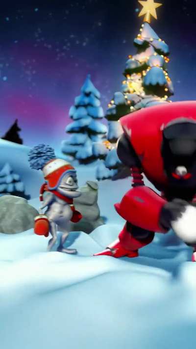 Wishing you joy and peace this Christmas season 😇 #christmas #love #crazyfrog