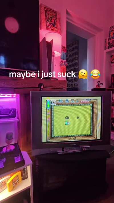 Maybe i just suck at the link to the past 🤔 😂