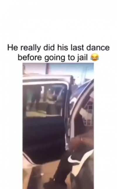 What a way to go..