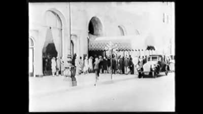 26 second clip of a missing scene from "The Cameraman," 1928