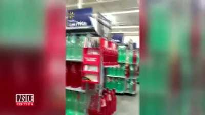 Fake food used to cover up empty shelves to hide food shortages