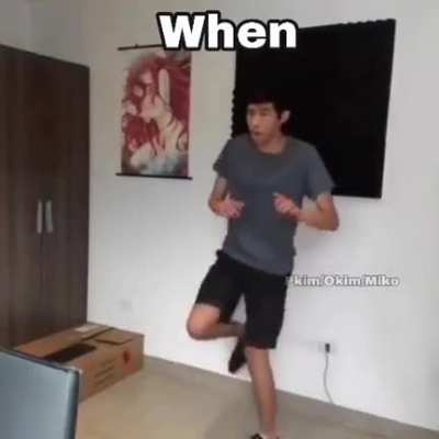 When