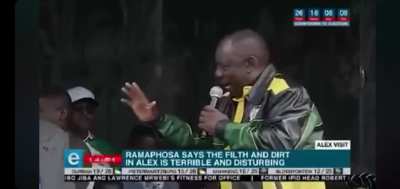 ANC being called out for their lies and empty promises.