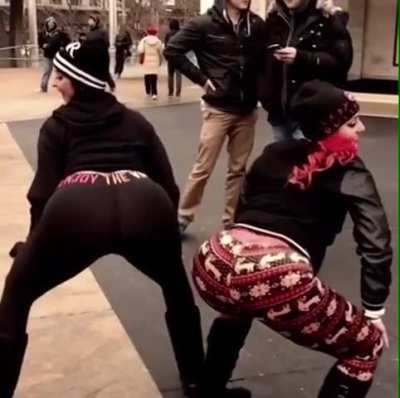 Gabbie &amp;amp; Lady Gully Twerking