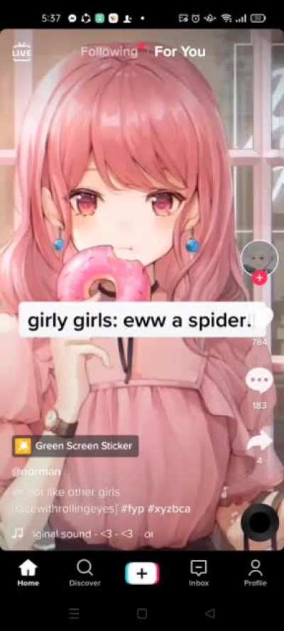 *kills an insect*