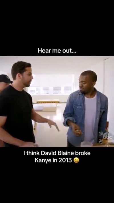 Kanye and david blane
