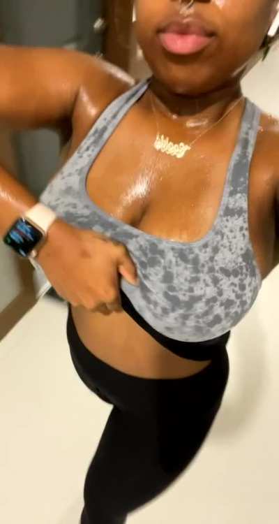 Hope you like chocolate boobies