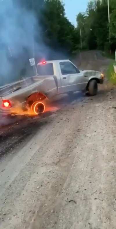 Now that's a hot wheel!