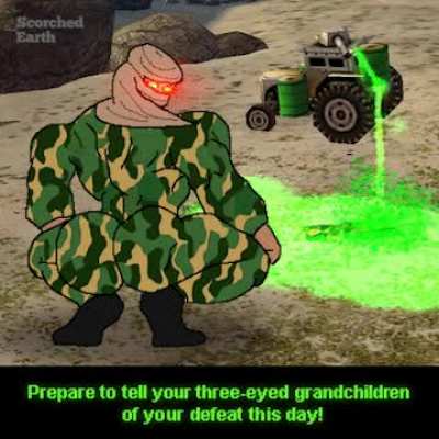  Ah, your base has grown so large, general. A perfect target for my SCUD bakery.
