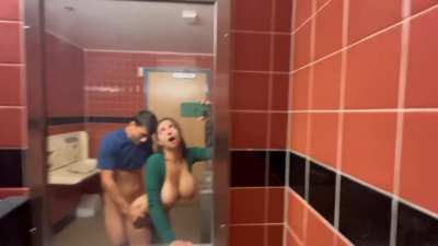 fucking in a bathroom