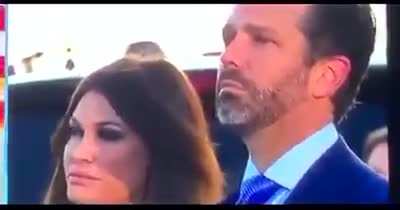 Don Jr. and Eric tearing up as they prepare to leave the Whitehouse for the last time.