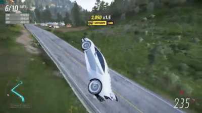 One way to take a corner