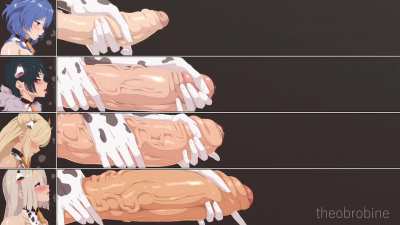 Which cock are you sucking first? [Artist- Theobrobine]