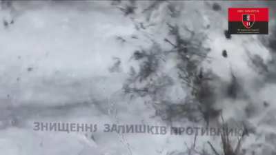 Ukrainian 30th brigade repelling attack on Synkivka part 2