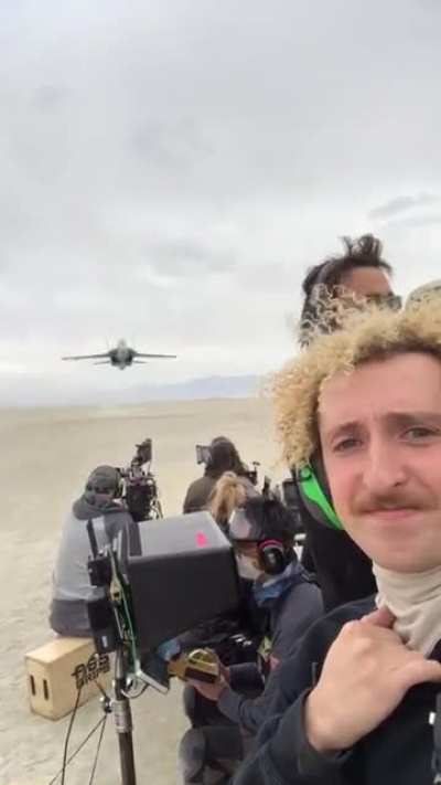 I don&rsquo;t think he&rsquo;s low enough (filming for Top Gun)