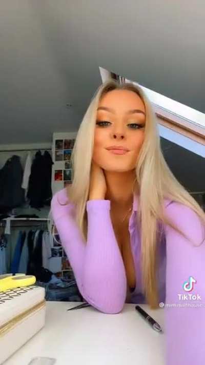 Her talents are "bursting out" of that dress
