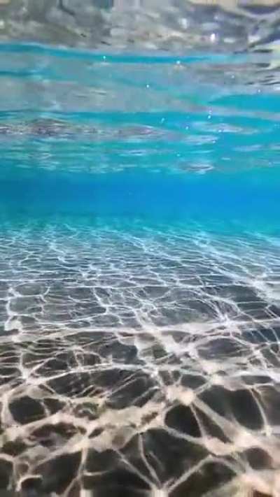 Clear water in Coolum, Australia